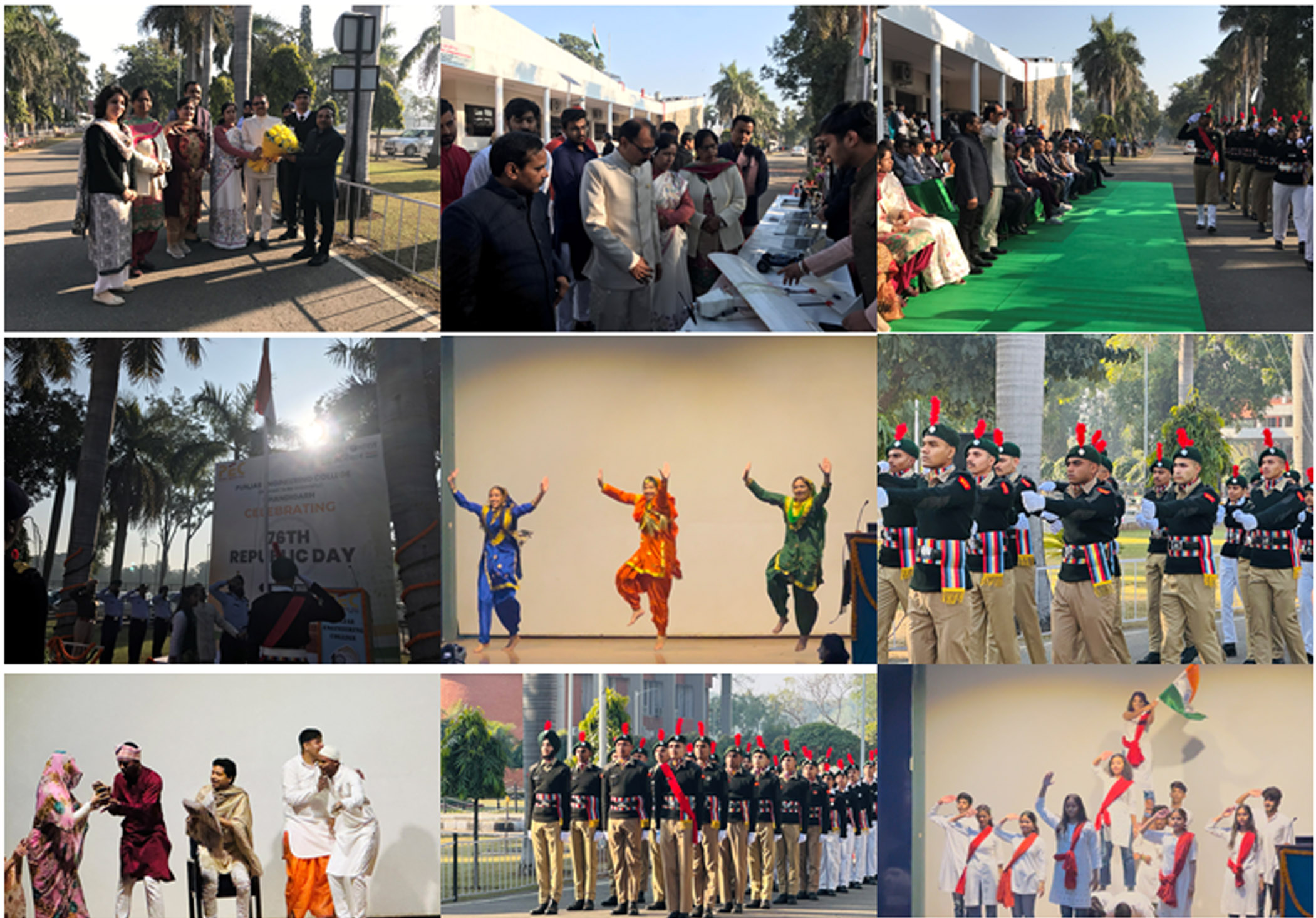 Celebrating Republic Day at PEC: A Day of Patriotism and Talent